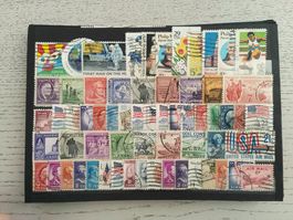 tolles USA Lot gestempelt