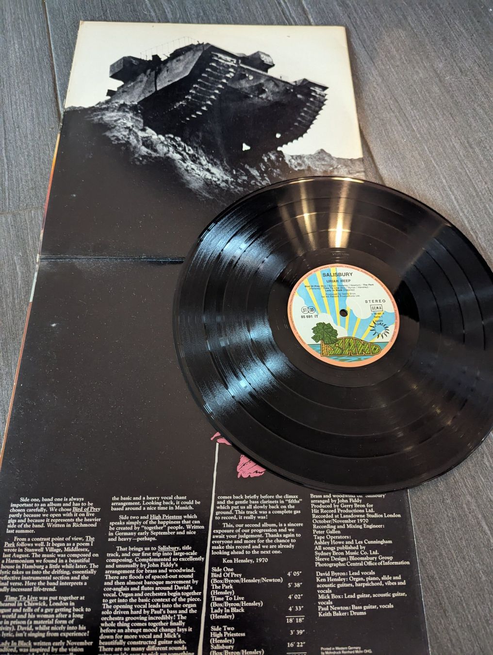 Dischi in vinile: Uriah Heep Salisbury – Usato da Wangen ZH venduto da Nadja056 1
