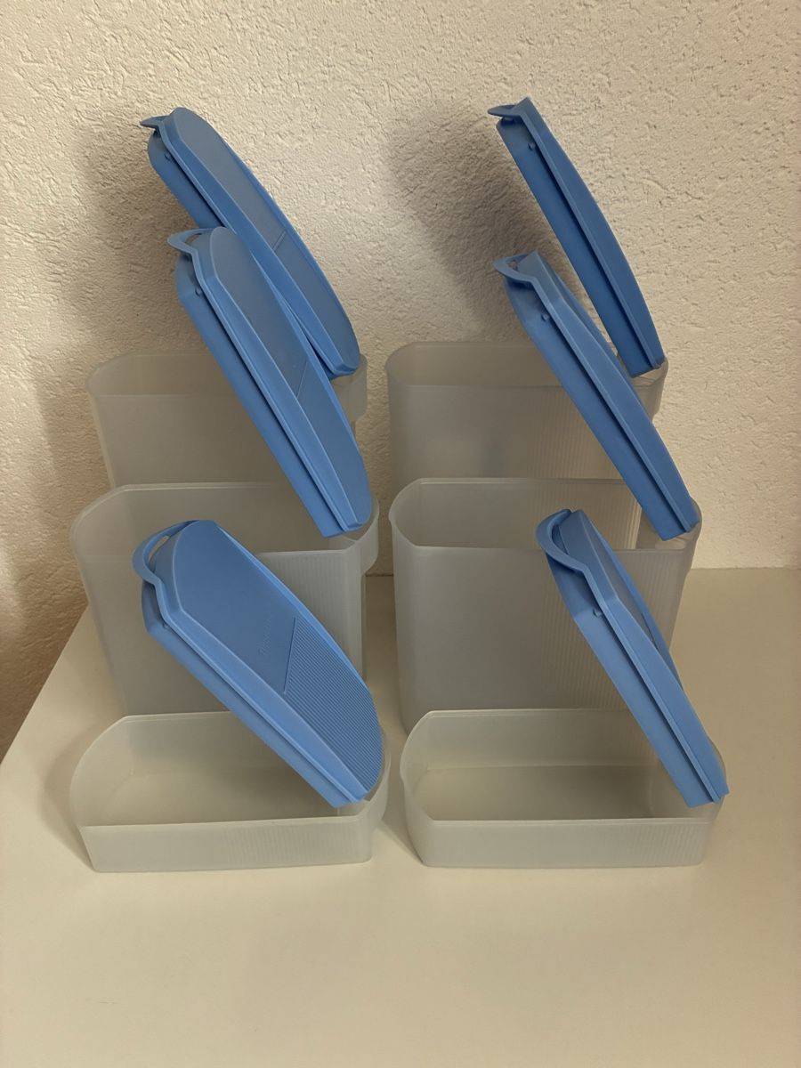 Tupperware Contenitori & Simili: Tupperware  Set 6-teilig neu inkl 1 Löffel – Nuovo (secondo la descrizione) da Burgdorf venduto da Calvia 1