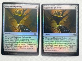 2x "Slagstone Refinery" Foil - Super Zustand!