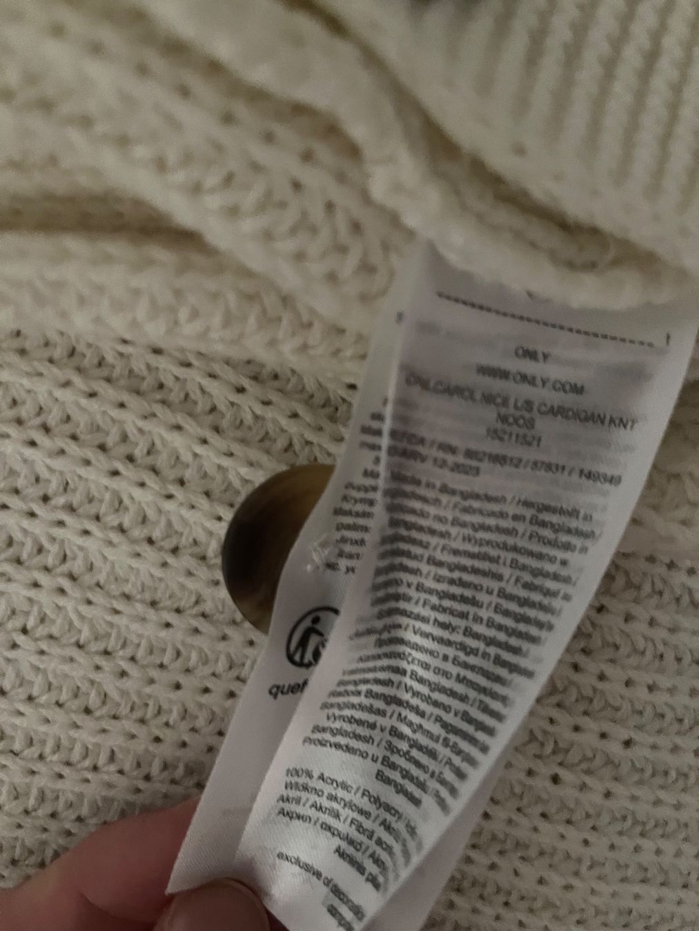 Only Vestes: Strickjacke von Only – D'occasion à Islikon par jul_76j2 2