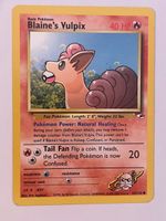 Pokemon - Blaines Vulpix  65 gym EN