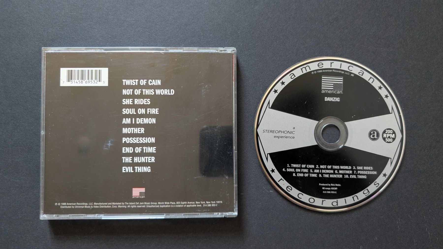 CDs: Danzig | Danzig | CD – Gebraucht aus Bottmingen von dan_c5wb 1