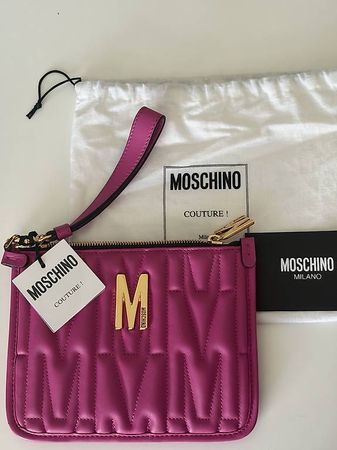 Moschino Couture Clutch / Handtasche  neuwertig 