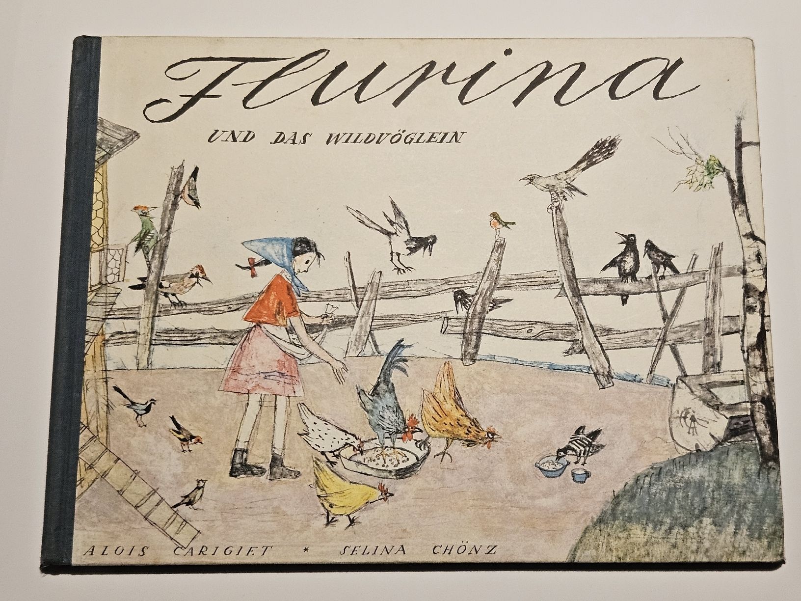 Libri: Kinderbuch: Flurina und das Wildvöglein / ca. 1963 /  #WT18 – Usato da Oberdorf BL venduto da BaldenEagle