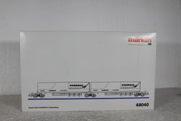 Märklin 48040 DB Kombirail mit 2 Sattelauflieger