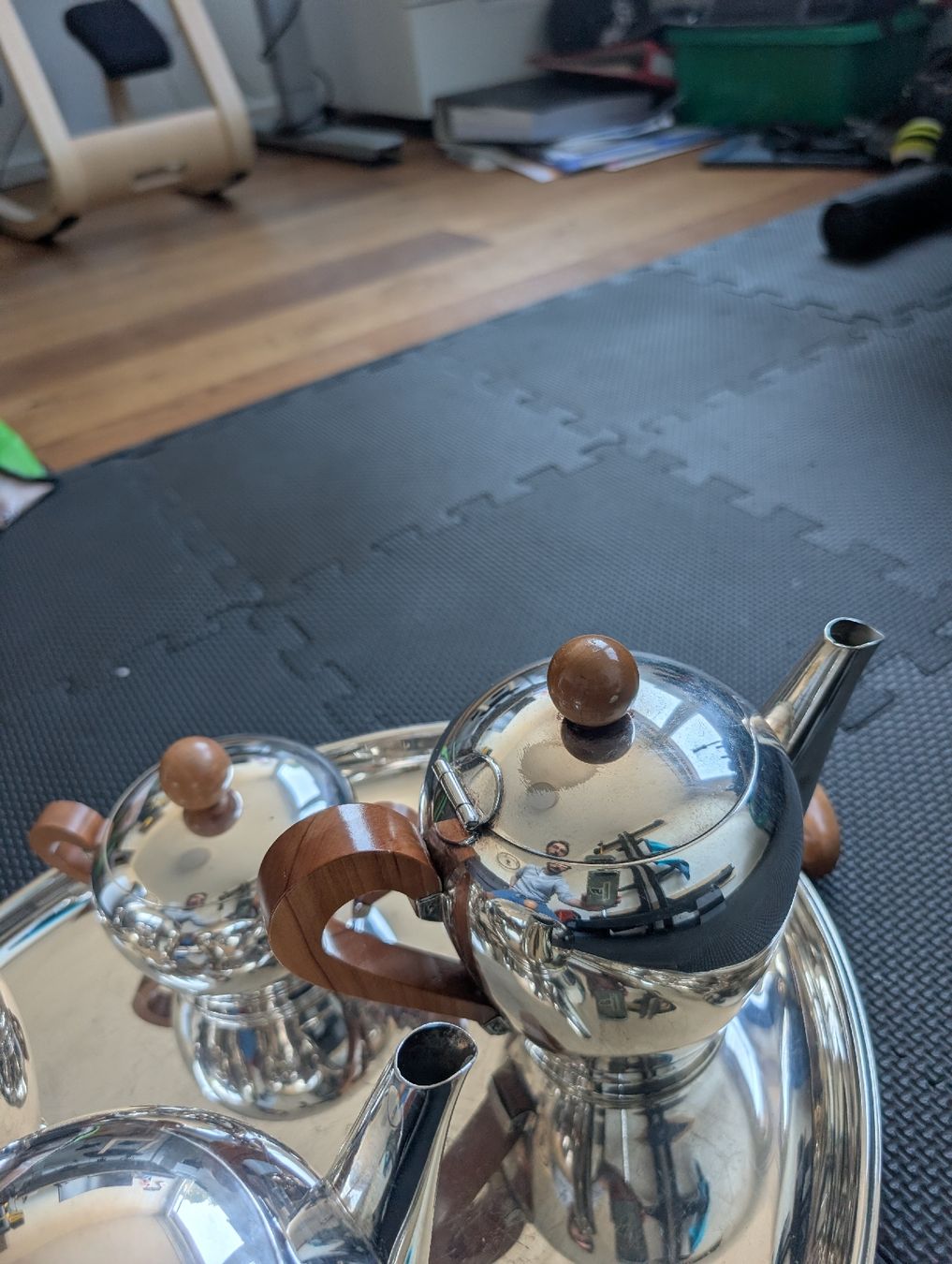 Alessi Set di piatti: Alessi set the caffè avec plateau – Usato da Adliswil venduto da heiserhorn 2