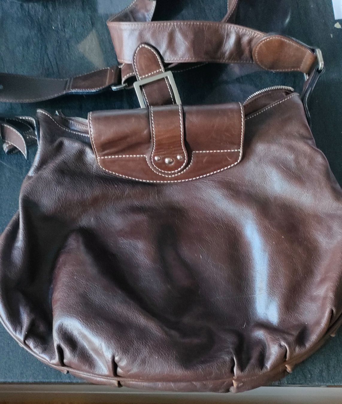 Longchamp Borse da donna: Longchamp Tasche Braun – Usato da Richterswil venduto da Auric87 4