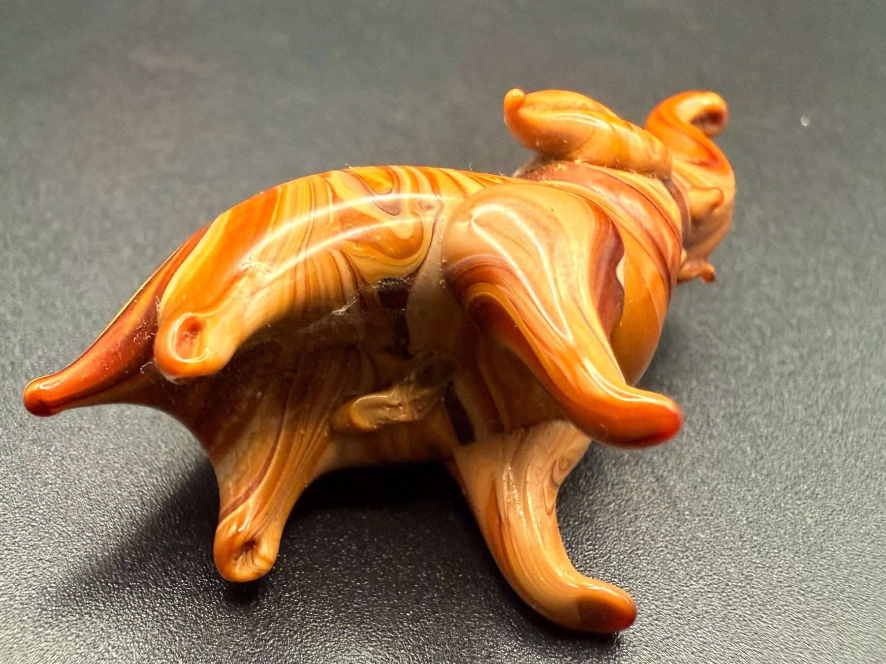 Statuette: Vintage Glas Elefant – Usato da Lamone venduto da LaCantinaMagica 4