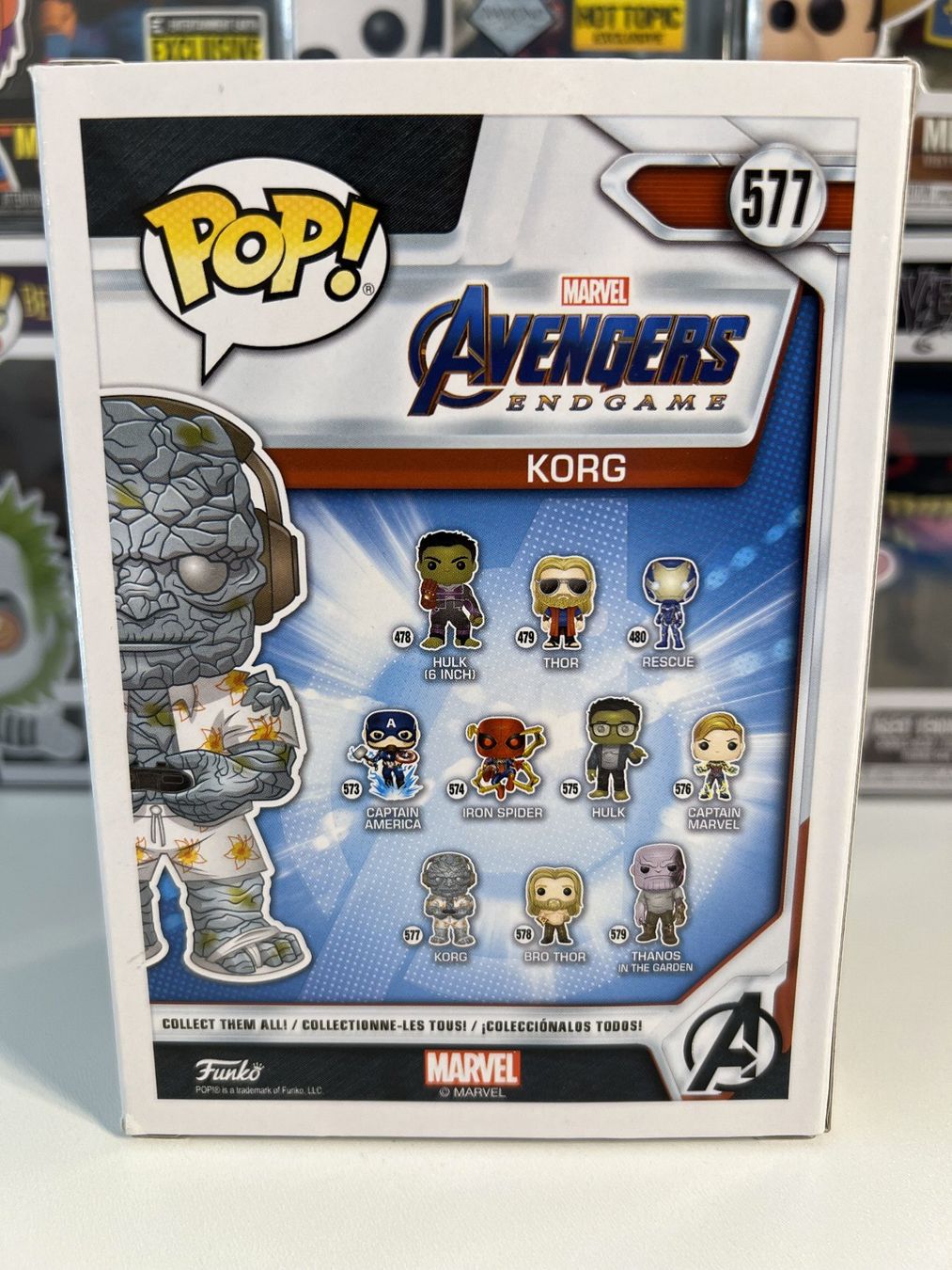 Funko Statuette: Funko POP! Avengers Endgame Korg – Usato da Le Mouret venduto da perfectbijou 2