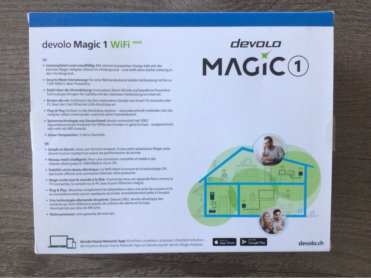 Devolo Laufwerke & Adapter: Devolo Magic 1 WiFi mini Starter Kit Powerline Adapter – Gebraucht aus Reiden von Snad1 1