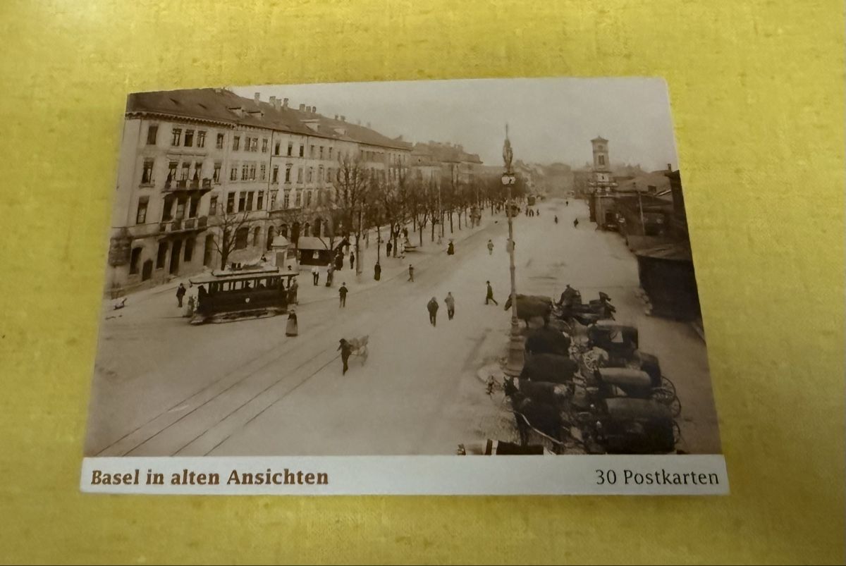 Ansichtskarten: Basel alte Ansichten Postkartenset – Gebraucht aus Zürich von Amethystfee