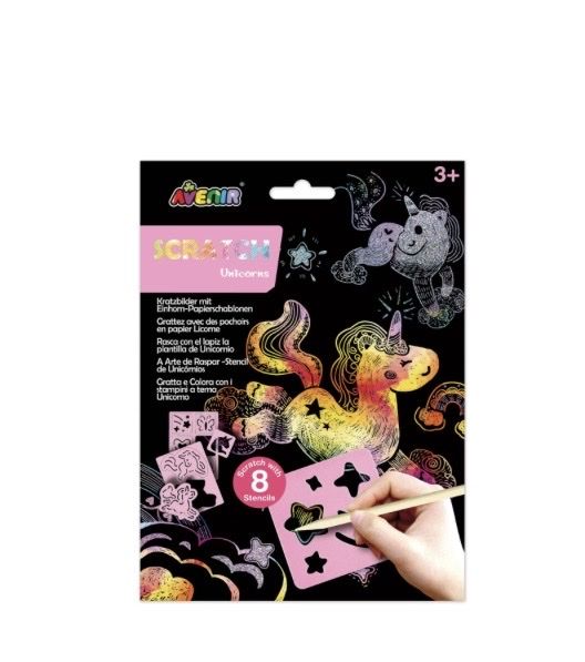 Kit bricolage: Avenir - Kratzbilder Schablonen – Nuovo e nell'imballaggio originale da Winterthur venduto da Box4Fun 1