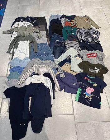 45-tlg. Kleiderpaket Jungs Grösse 98  viele Marken