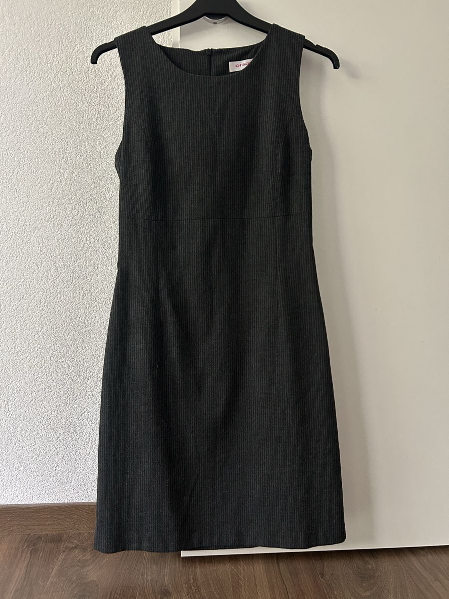 Orsay Vestiti: Robe Orsay gris à rayures, taille 36, bon état – Usato da Bôle venduto da sev_n85b