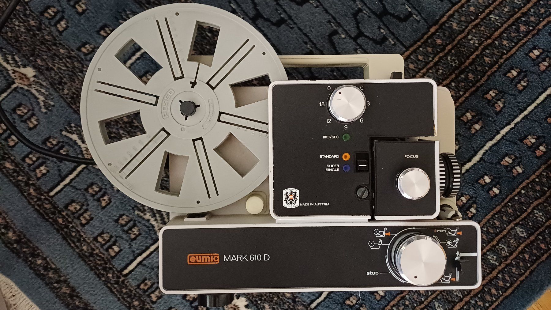 Eumig Proiettori: Projecteur Super 8 eumig MARK 610 D – Usato da Colombier NE venduto da yannj2002 1