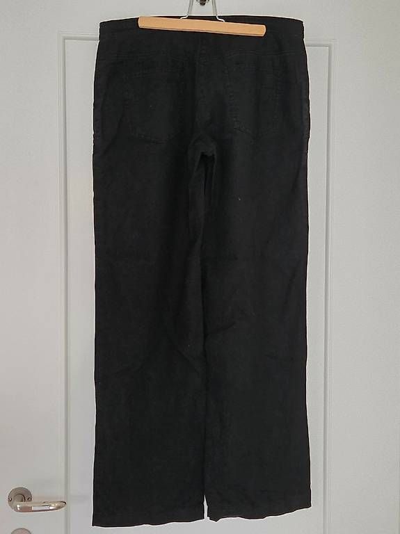 Pantaloni: Tolle schwarze Leinen Hose bpc Gr. 36 – Usato da Winterthur venduto da ForeverSnow19 1