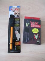 Hundehalsband Leuchtend Gr.40-55cm + Sicherheitsweste Mensch