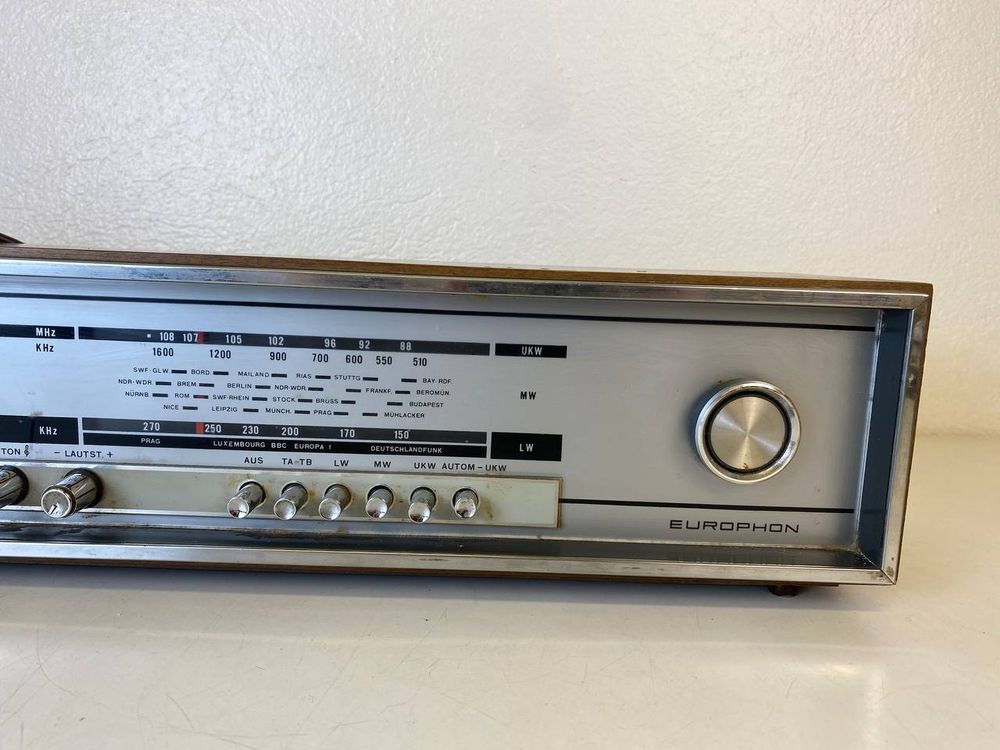 Vintage Europhon 723T N 6600 (Gebraucht) in Roggwil BE für CHF 1 – nur ...