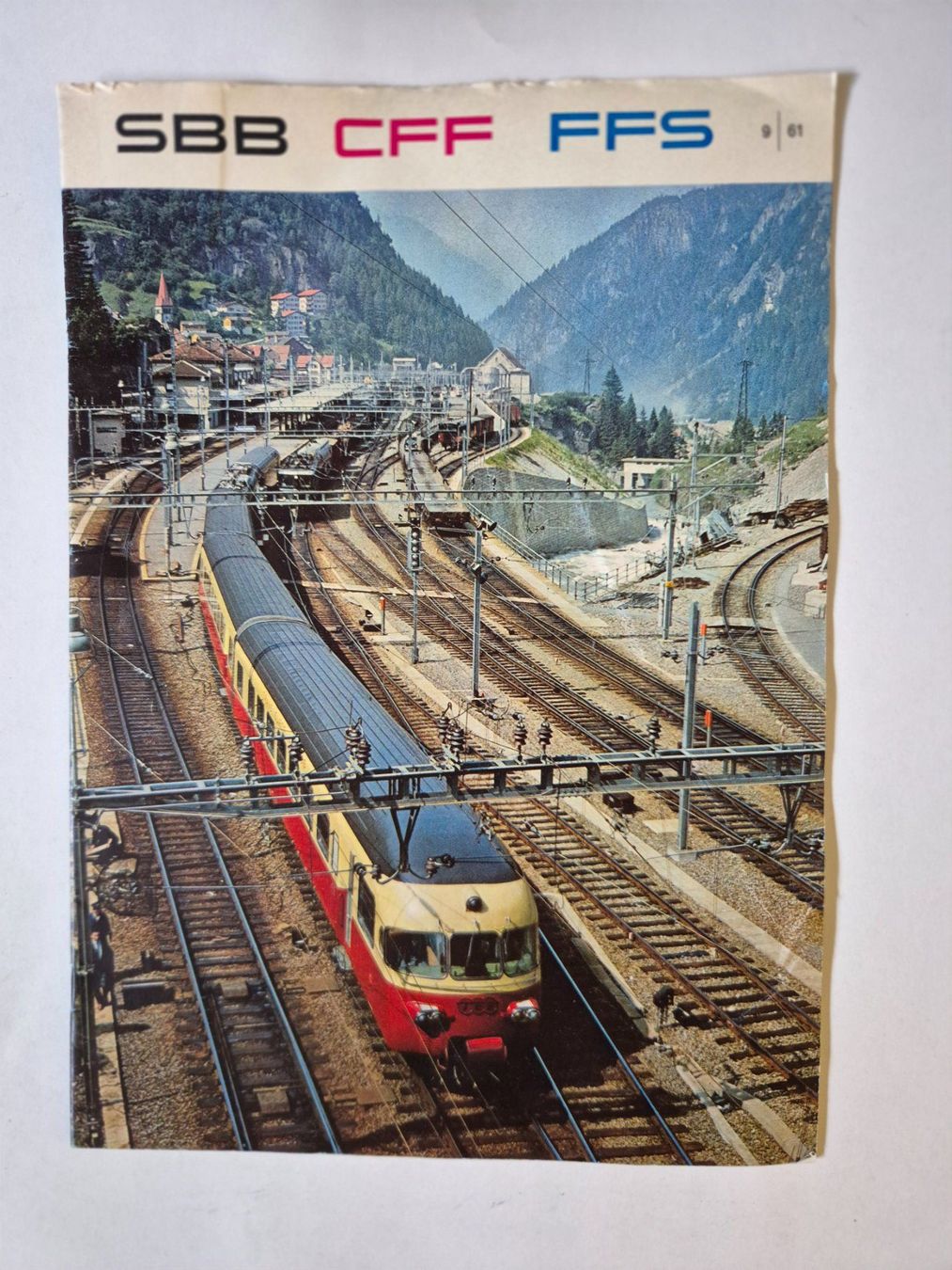 Zeitschriften & Magazine: SBB CFF FFS Zeitschrift 9 1961 – Gebraucht aus Langendorf von zvonu161