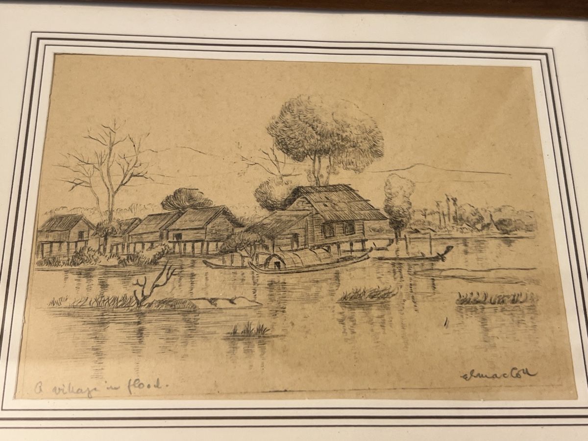 Dipinti: Eric Gordon MacColl Etching signed – Usato da Lausanne venduto da NYC67 2
