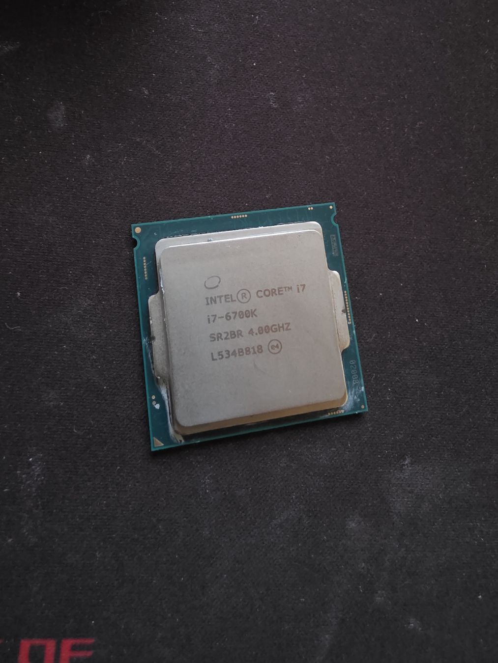 Intel Composants électroniques: Intel Core i7 6700k – D'occasion à Cudrefin par Jamy201289