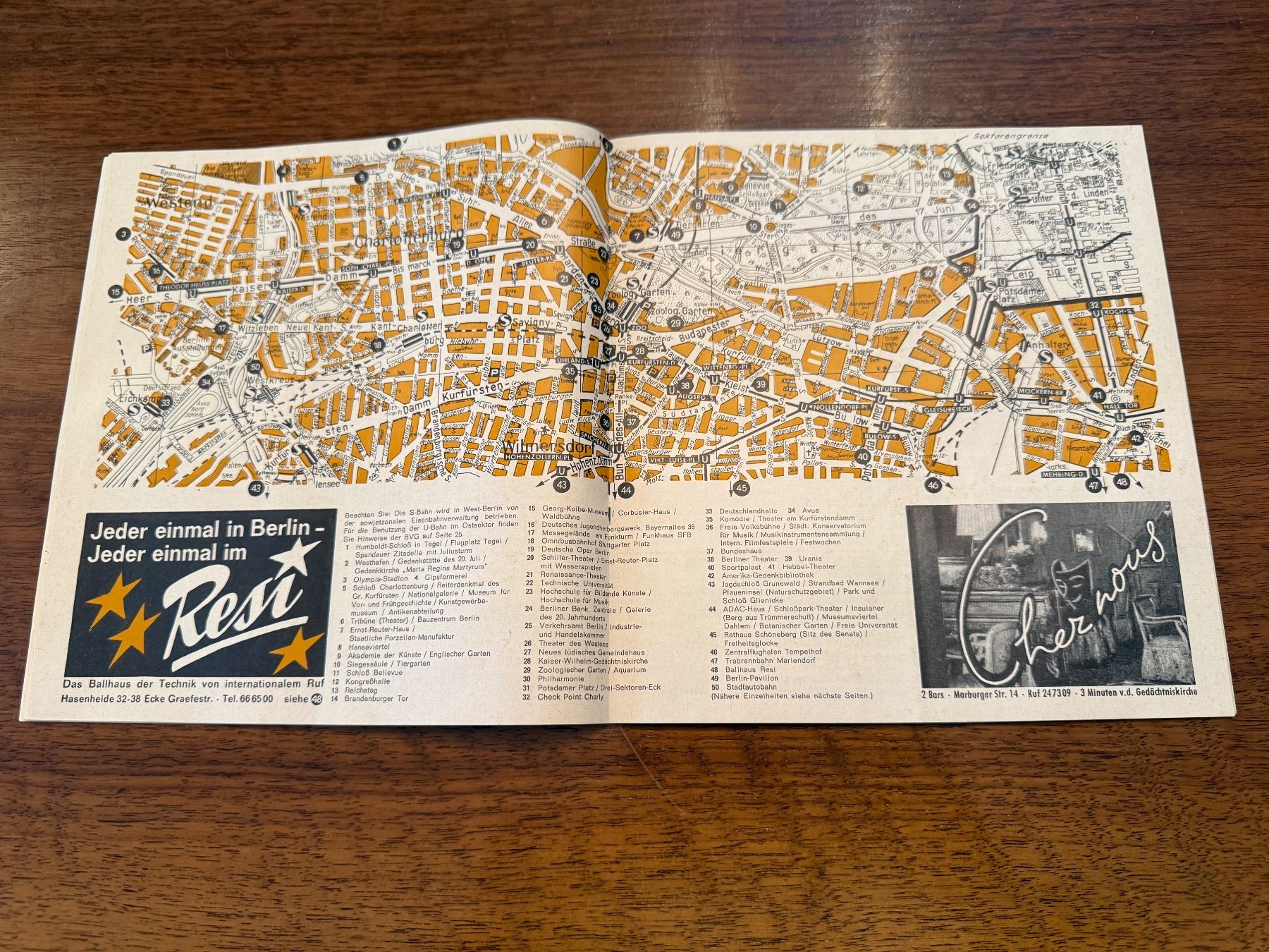Documents: Berlin Programm Heft 10 April 1964 gebraucht – D'occasion à Erstfeld par Mario_boe0 3