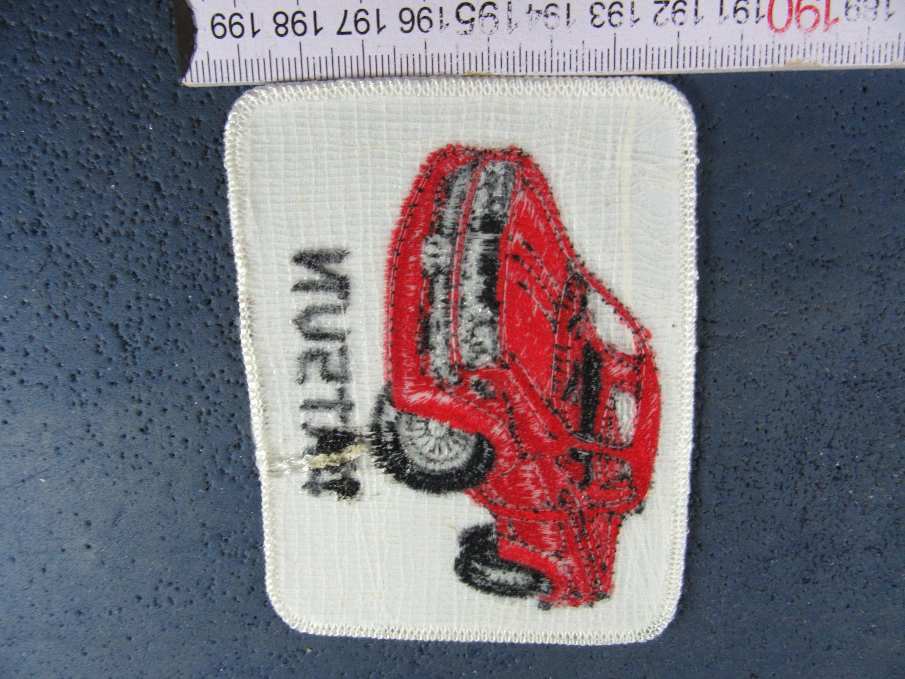 Insignes: DATSUN AUTO PICK-UP GESTICKT AUFNÄHER PATCH MIT LEIM NEU – D'occasion à Ettingen par Hausi4711 1