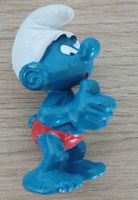 Schwimmer Schlumpf auf Sprungbrett - Schleich PEYO 1982
