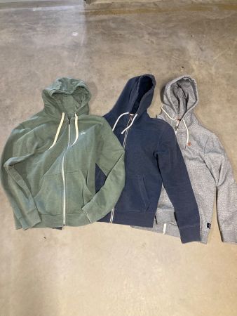 3 Kapuzenjacken Set mit Reisverschluss