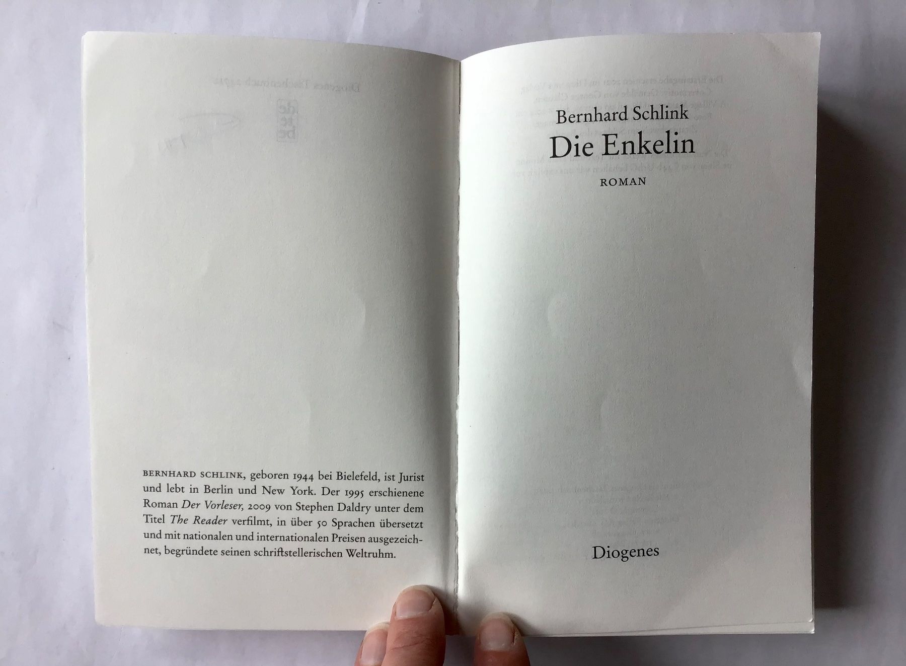 Bücher: Die Enkelin (von Bernhard Schlink) – Neu (gemäss Beschreibung) aus Bubendorf von Alpenheidi 3