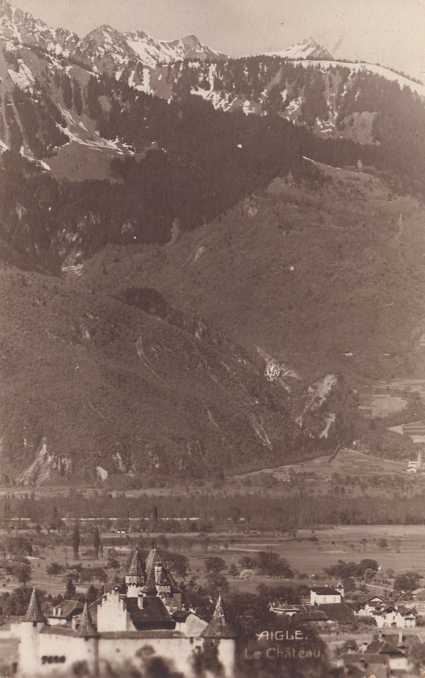 Ansichtskarten: Aigle 1926 – Gebraucht aus Bürglen TG von StampGraf