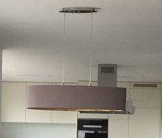 Ovale Esstischlampe