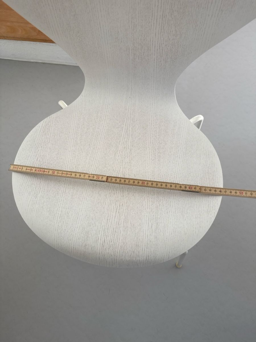 Fritz Hansen Stühle: Fritz Hansen Stuhl Serie 7, Weiss Esche – Gebraucht aus Biel/Bienne von anittebmusik 6