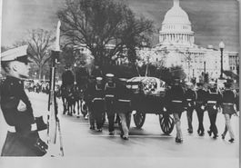 Pressefoto - Beerdigung von USA Präsident Eisenhower, 1969