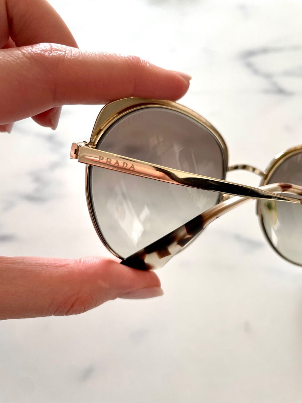 Prada Occhiali & Lenti: Prada Damen Sonnenbrille SPR 54S – Usato da Triesen venduto da antonellaaa_ 3