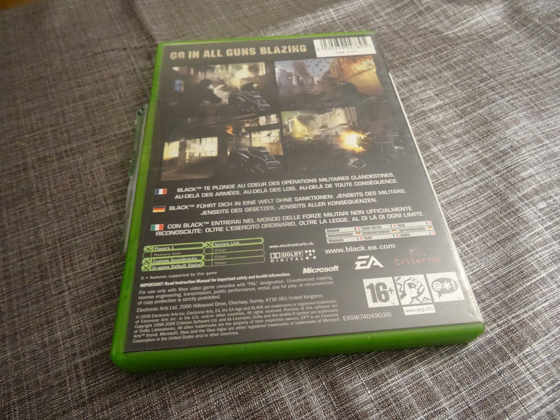 Microsoft Giochi: Xbox - Black – Usato da Olten venduto da Disc-Ausverkauf 2