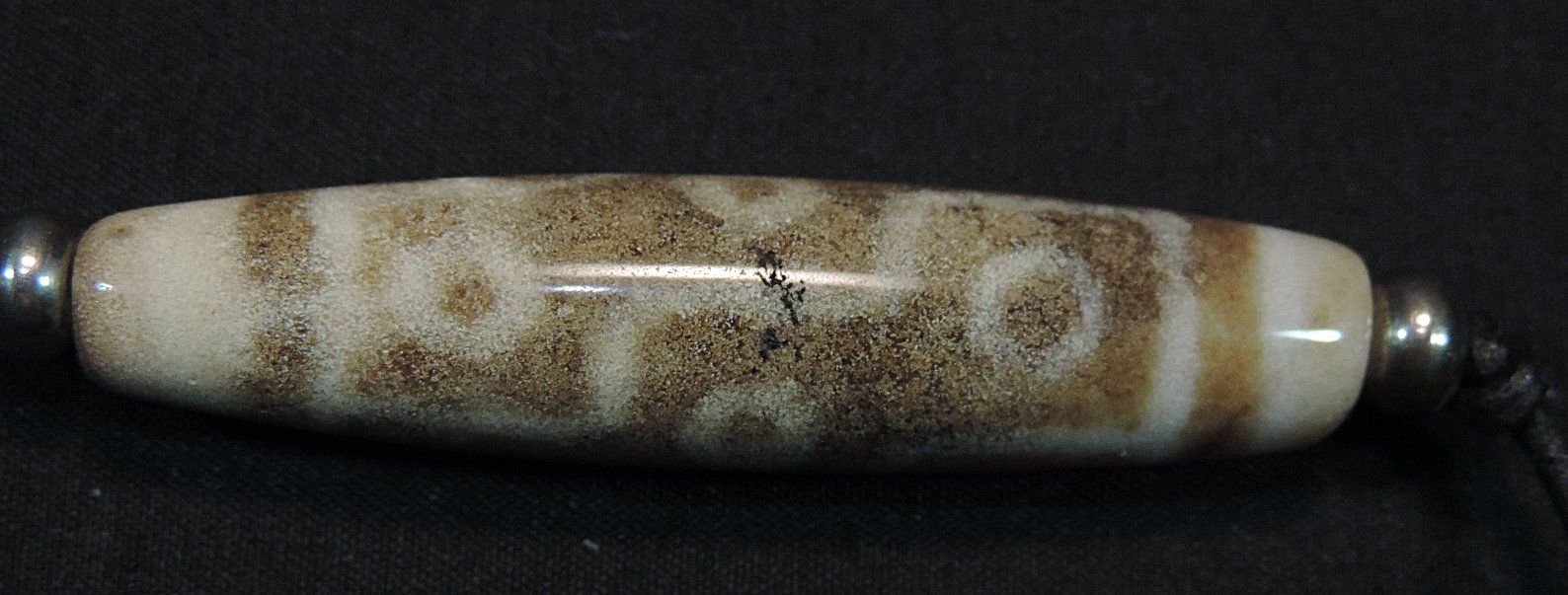 Anhänger: Dzi-Perlen Halskette, Achat Schmuck Stein – Gebraucht aus Duggingen von roterbambus 3