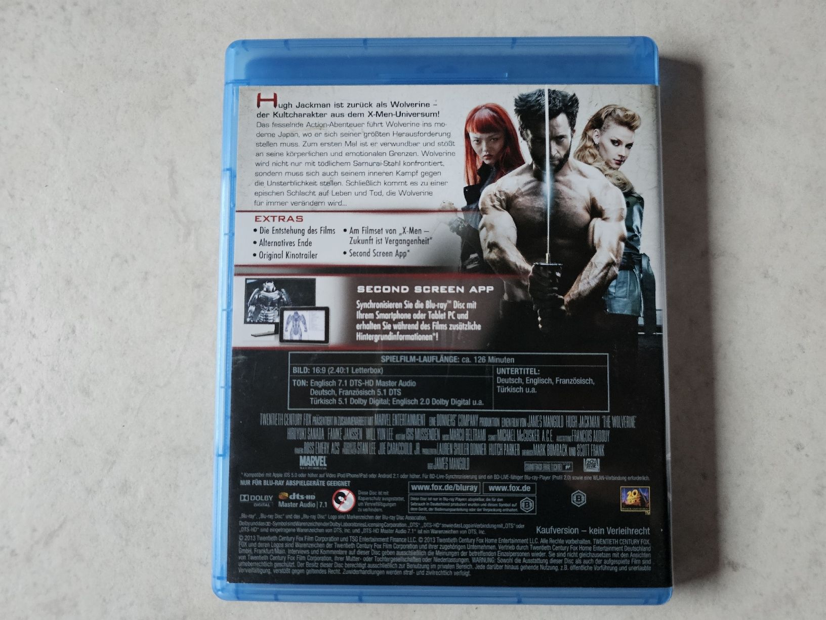 Tutti i DVDs: Wolverine  -  Weg des Kriegers  /  Bluray – Usato da Schneisingen venduto da backstore24 1