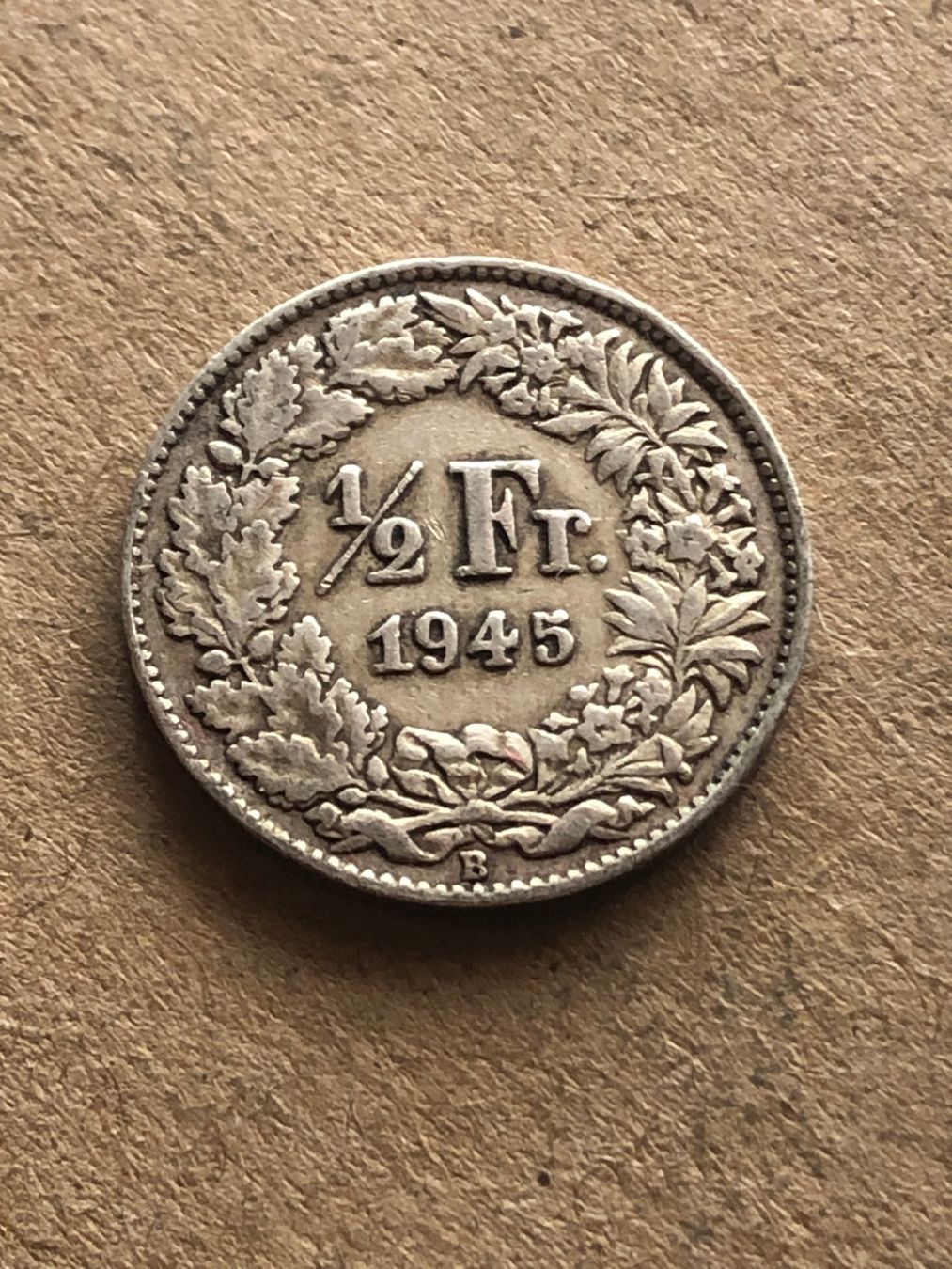 Toutes les monnaies: 50 Rp. 1945 – D'occasion à Schötz par Odpa