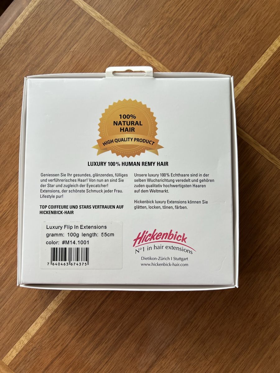 Accessori per capelli: Hickenblick Extensions – Usato da Zug venduto da Ratna 1