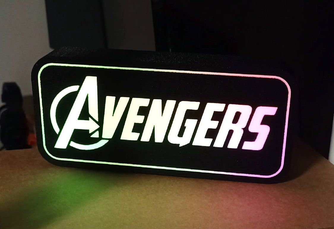 Lampade: Lampe LightBox LED Avenger noir usb – Nuovo (secondo la descrizione) da Noville venduto da Berlusconi55