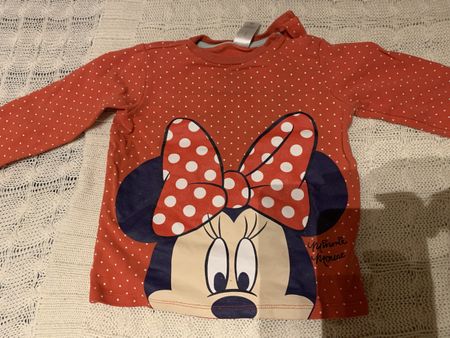 Minnie Mouse Langarmpulli Gr. 86