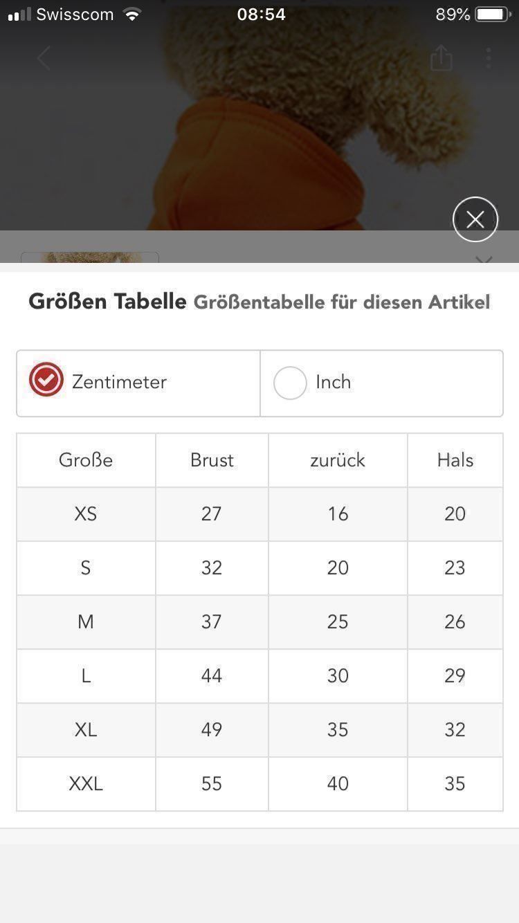 Vêtements: Hundebekleidung – Neuf (Voir description) à Root par NaBr76 8