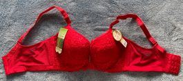 Roter BH - Push Up - 36/80C   *NEU*