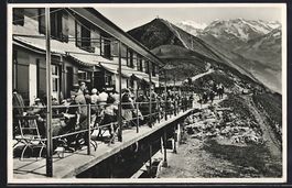 Brienz, Brienzer Rothorn, Hotel mit Gipf
