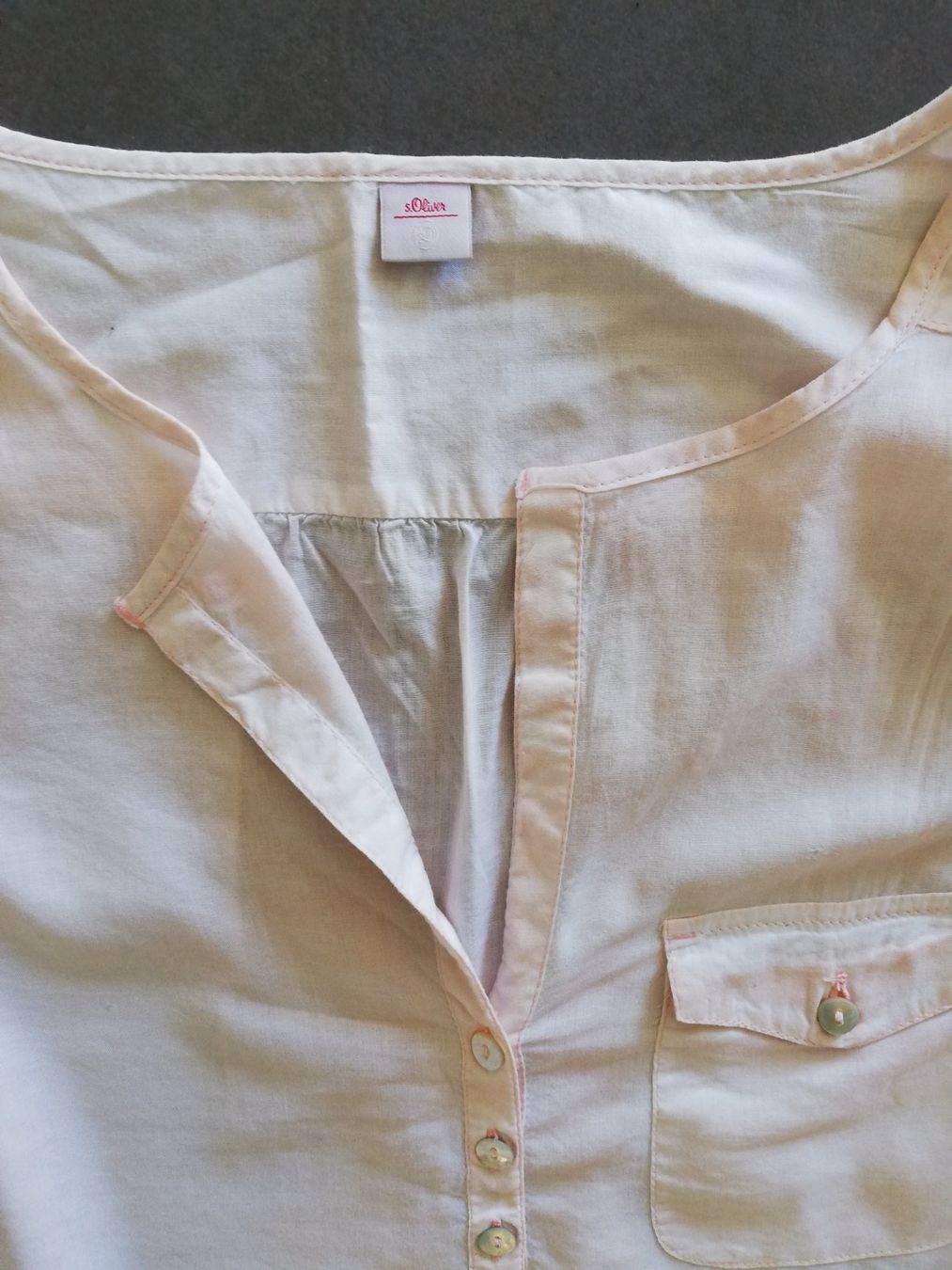 S.Oliver Camicette: Bluse leicht rosa Gr 36 S. Oliver – Usato da Untersiggenthal venduto da Marlen59 1