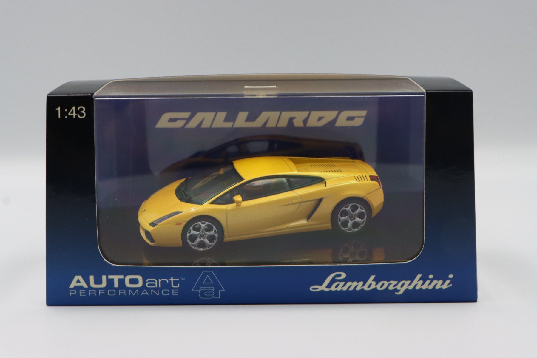 Lamborghini Modellini d'auto: Lamborghini Gallardo 2004 1:43 AutoArt – Nuovo e nell'imballaggio originale da Bühl b.Aarberg venduto da modelldiecast