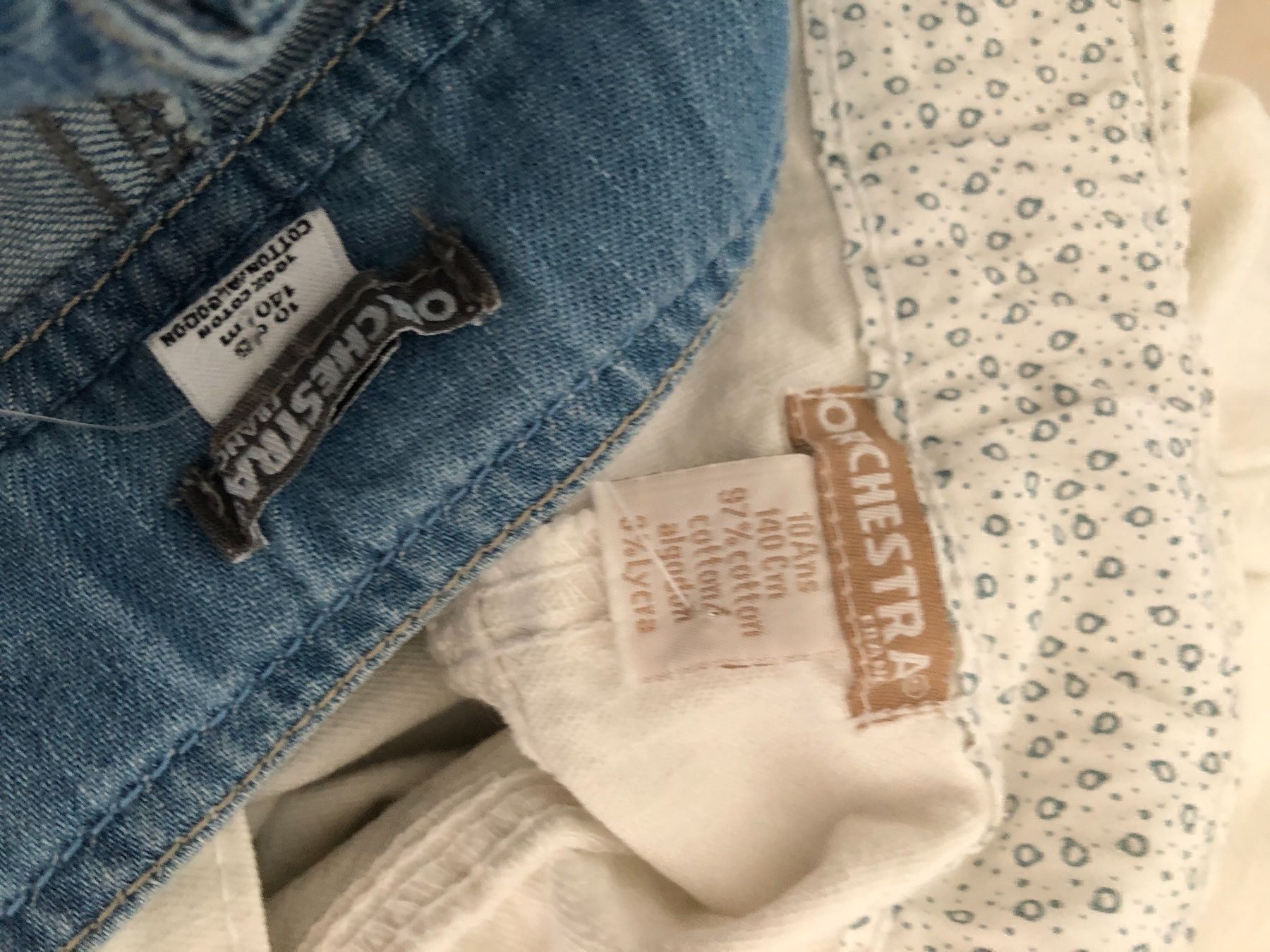 Pantaloni: 2 ORCHESTRA Stretch Jeans Gr.140 – Usato da Obergerlafingen venduto da cabo4 4