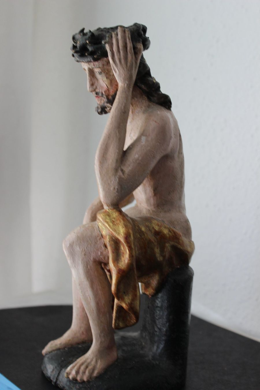 Statuette: Jesus sitzend Holz – Usato da Chur venduto da zowie72 8